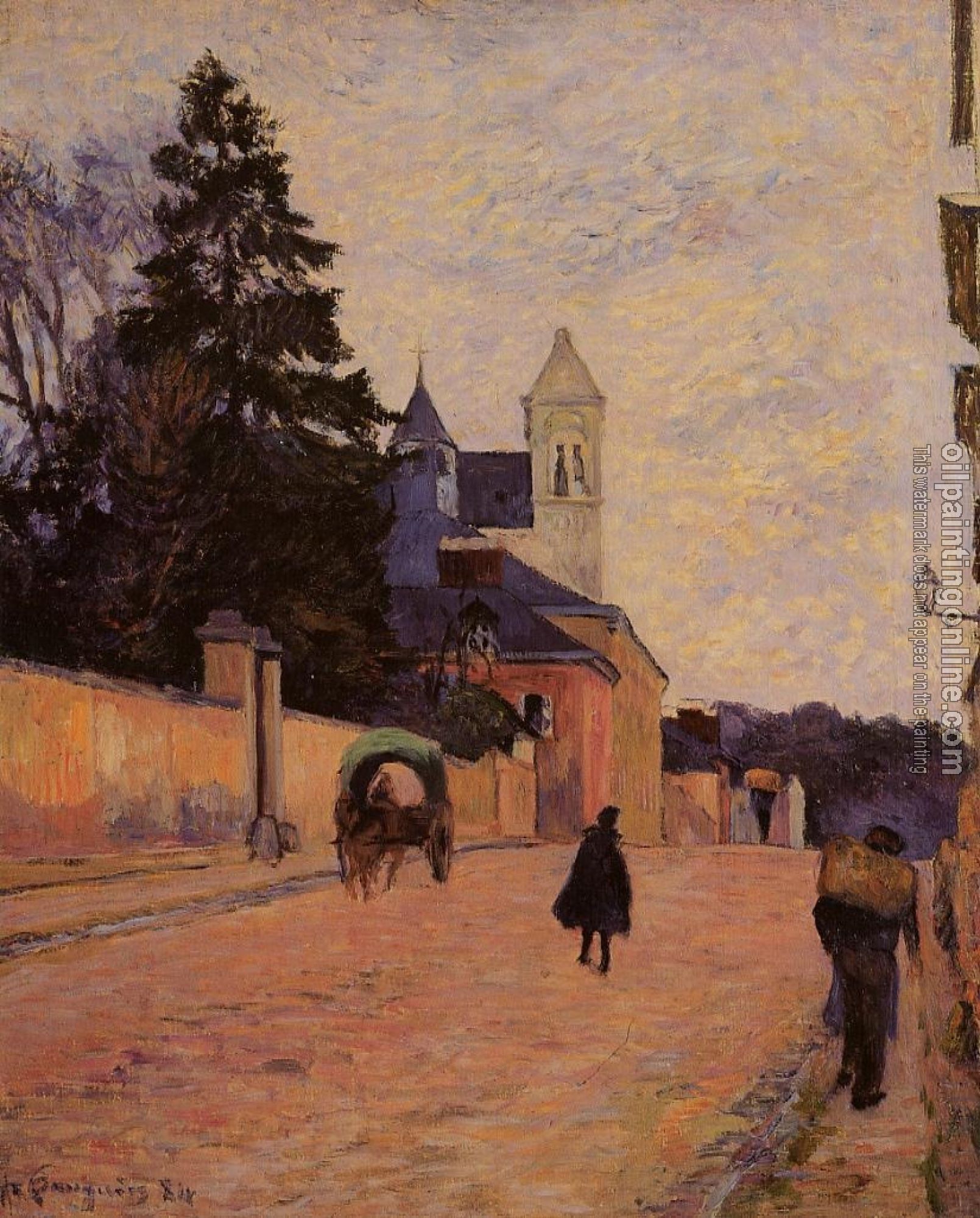 Gauguin, Paul - Street in Rouen